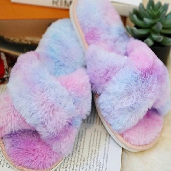New purple dye slippers 10 & 11 - Picture 3 of 5